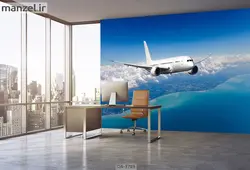 پوستر دیواری طرح هواپیما 3789-DA