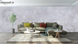 کاغذ دیواری طرح بتن 3829-DA