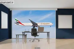 پوستر دیواری طرح هواپیما 3835-DA