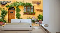 پوستر دیواری طرح ساختمان قدیمی 3873-DP