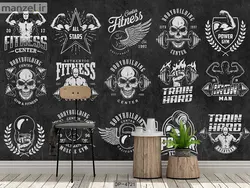 پوستر دیواری باشگاه بدنسازی کد DP-4721