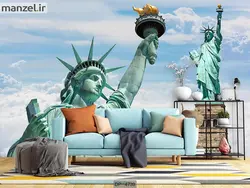 پوستر دیواری مجسمه آزادی کد DP-4739