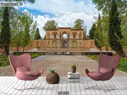 پوستر سه بعدی ساختمان قدیمی کد DA-4629