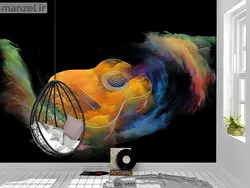 پوستر دیواری طرح گیتار کد DA-4555