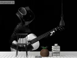 پوستر دیواری نوازنده گیتار کد DA-4560