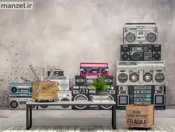 پوستر دیواری طرح بتن کد DA-4567