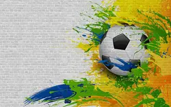 پوستر دیواری فوتبالی توپ M10014600