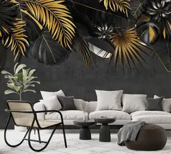 پوستر دیواری لاکچری طرح برگ M10046000