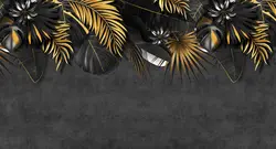 پوستر دیواری لاکچری طرح برگ M10046000