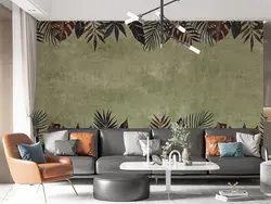 پوستر دیواری طرح برگ استوایی M10046210