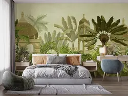 پوستر دیواری طرح برگ و درخت M10046600