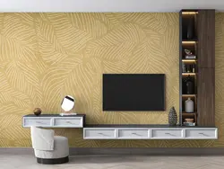 پوستر دیواری طرح برگ لاکچری M10046900