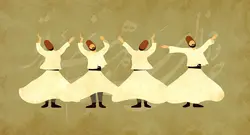 پوستر دیواری سنتی رقص سماع M10050410