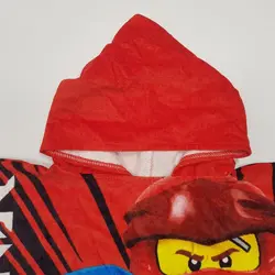 پانچو حوله ای پسرانه طرح دار برند لگو کد kids542 | فروشگاه الوند