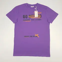 تیشرت بنفش پسرانه برند او وی اس کد kids801 | فروشگاه الوند