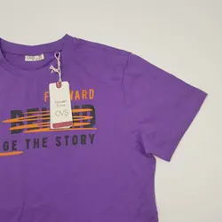 تیشرت بنفش پسرانه برند او وی اس کد kids801 | فروشگاه الوند