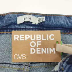 شلوار جین دخترانه، پسرانه برند او وی اس کد kids813 | فروشگاه الوند