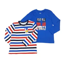 خرید و قیمت پک دو عددی بلوز پسرانه برند لوپیلو کد kids859 – فروشگاه الوند