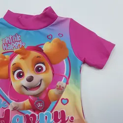 خرید و قیمت مایو دو تیکه بچگانه‌ دخترانه مدل PAW کد kids935 – فروشگاه الوند