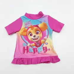خرید و قیمت مایو دو تیکه بچگانه‌ دخترانه مدل PAW کد kids935 – فروشگاه الوند