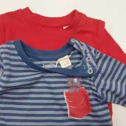 خرید و قیمت پک دو عددی بلوز نوزادی پسرانه برند لوپیلو کد kids958 – فروشگاه الوند