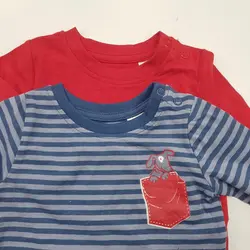 خرید و قیمت پک دو عددی بلوز نوزادی پسرانه برند لوپیلو کد kids958 – فروشگاه الوند