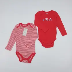 خرید و قیمت پک 2 عددی زیر دکمه نوزادی آستین بلند برند لوپیلو کد kids1011 – فروشگاه الوند