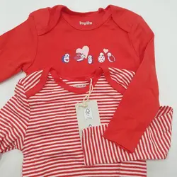 خرید و قیمت پک 2 عددی زیر دکمه نوزادی آستین بلند برند لوپیلو کد kids1011 – فروشگاه الوند