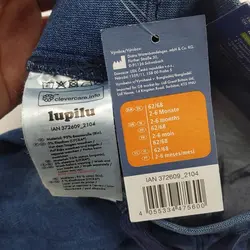 خرید و قیمت شلوار دو نخ طرح جین نوزادی برند لوپیلو کد kids1005 – فروشگاه الوند