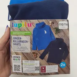 خرید و قیمت پک دو عددی بلوز پسرانه یقه اسکی برند لوپیلو کد kids1085 – فروشگاه الوند