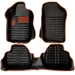 کفپوش پنج بعدی چرمی رایکو مناسب پژو 206 و 207 کد 12315