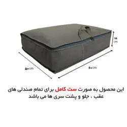 روکش صندلی پارچه برزنتی مناسب پژو 405 glx وپرشیا قدیم کد 17614