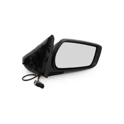 آينه بغل راست پژو پارس برقی سوکت جدید راهنما دار فلاپ خام پیشگام  کد 12582