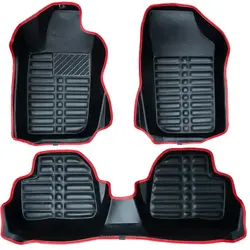 کفپوش پنج بعدی چرمی رایکو مناسب پژو 206 و 207 کد 46533