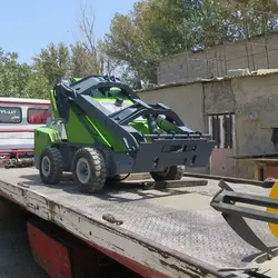 مینی لودر ایران بابکت IranCat S18، جدید ترین محصول برند ایران بابکت | تولید و فروش جلوبند جارو مینی لودر بابکت ، جارو پشت بند تراکتوری
