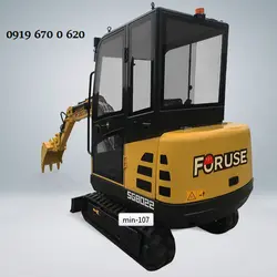 | مشخصات بیل مکانیکی مینی بیل دو تن بیل مینی بیل مکانیکی دو تن فوریوز