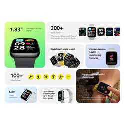 ساعت هوشمند شیائومی مدل Redmi Watch 3 Active