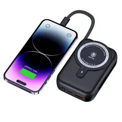 پاوربانک مگ سیف گرین ۲۰۰۰۰ میلی آمپر Monaco