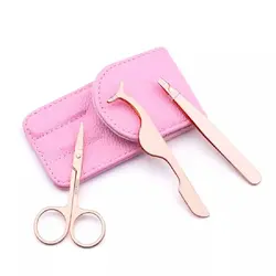 موچین مجموعه 3 عددی (صورتی)