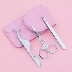 موچین مجموعه 3 عددی (صورتی)