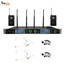 میکروفن بی سیم دو کانال ساندکو مدل SU-6200C