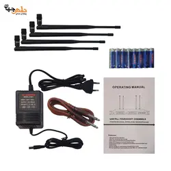 میکروفن بی سیم چهار کانال ساندکو مدل SU-4400H