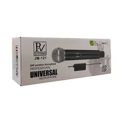 مشخصات، قیمت و خرید میکروفن بی سیم شارژی پی وی مدل JM-121