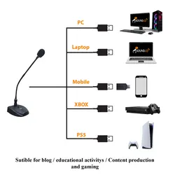 میکروفن رومیزی سوندکو مدل DM-1500
