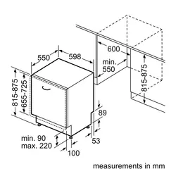 ماشین ظرفشویی توکار بوش مدل BOSCH SMV46JX10Q - خانه بوش - لوازم خانگی بوش