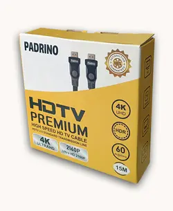 کابل HDMI پادرینو مدل ورژن 2 به طول 15 متر