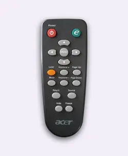 ریموت کنترل دست دوم ویدئو پروژکتور acer مدل RC-17DE0-453A