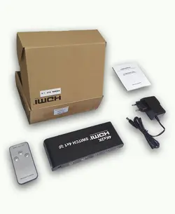 سوئیچ 4 پورت HDMI سیترو مدل HDSW4-P-Metal