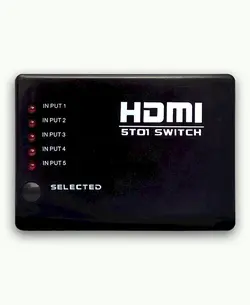 سوئیچ 5 پورت HDMI سیترو مدل HW501