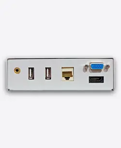 پریز دیواری به همراه پورت های HDMI-VGA-USB-LAN-AUX